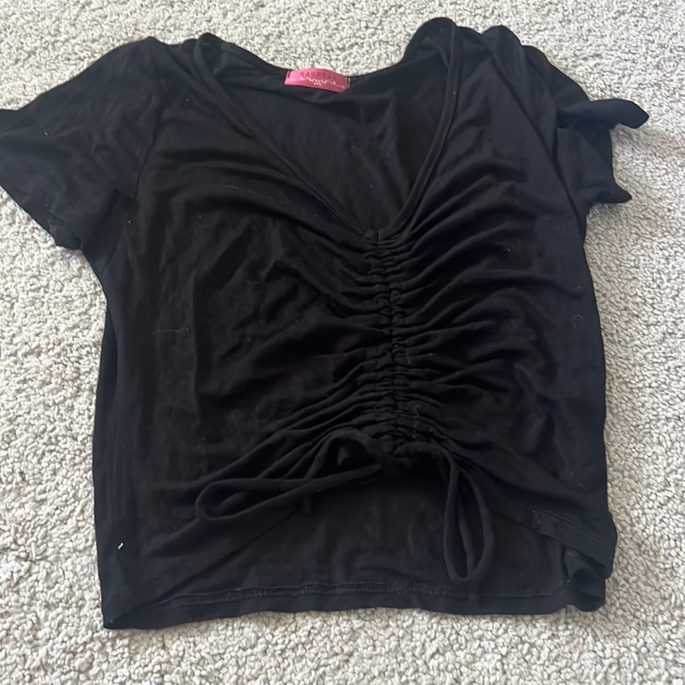 Cinched Middle Tshirt, Size XS